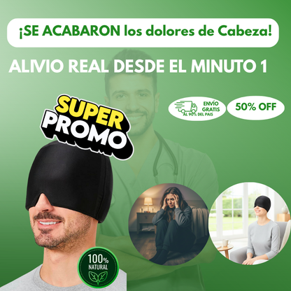 “Alivio inmediato para migrañas y estrés - CalmaGel”